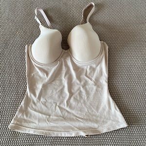 Nude shapewear tank approx size small